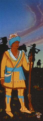&ldquo;Dutch&rdquo;, also known as &ldquo;Tahchee&rdquo;, was a leader among the Old Settlers.  He grew up in the West and became a skilled hunter of the buffalo.  He visited many tribes and became skilled in a number of different techniques of hunting and fighting.  Dutch fought many battles with the Comanche Indians who resented the arrival of the Cherokee.  In his later years, &ldquo;Dutch&rdquo; made peace with the Comanche; and served with distinction as both a scout and a guide to a number of hunting parities and expeditions.